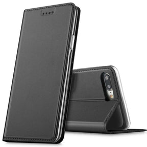 Magnetische Klapphülle für iPhone 7 Plus / 8 Plus, schneller Zugriff