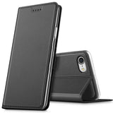 Magnetische Klapphülle für iPhone 7 / 8 / SE 2 / SE 3, schneller Zugriff
