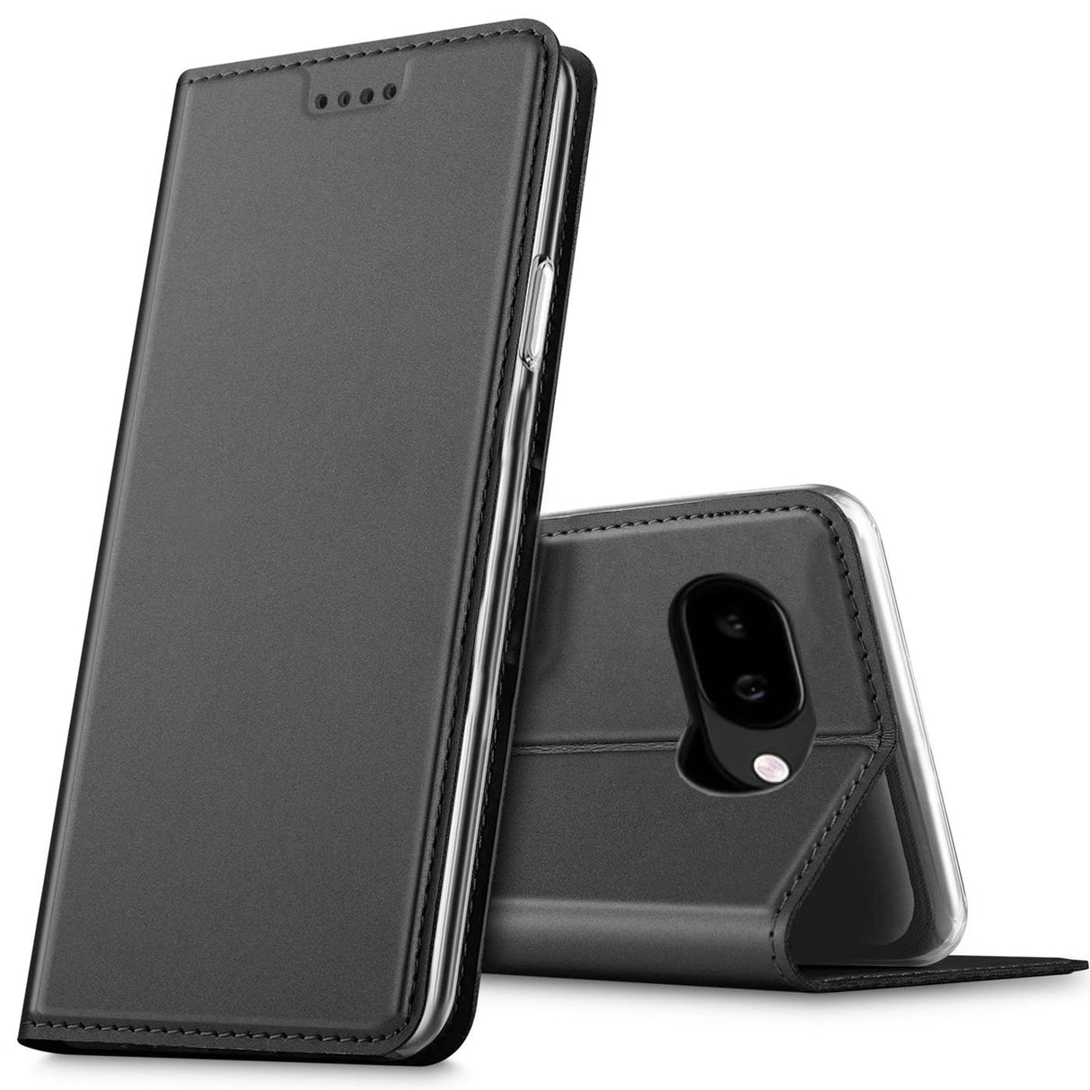 Google Pixel 10a - Metallic Flip Hülle Klappbar