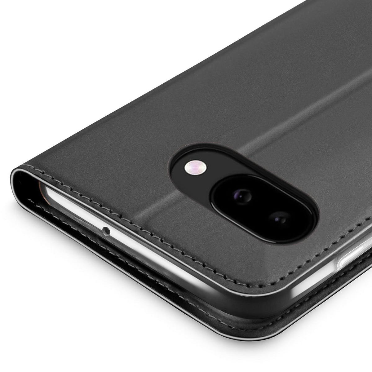 Google Pixel 10a - Metallic Flip Hülle Klappbar