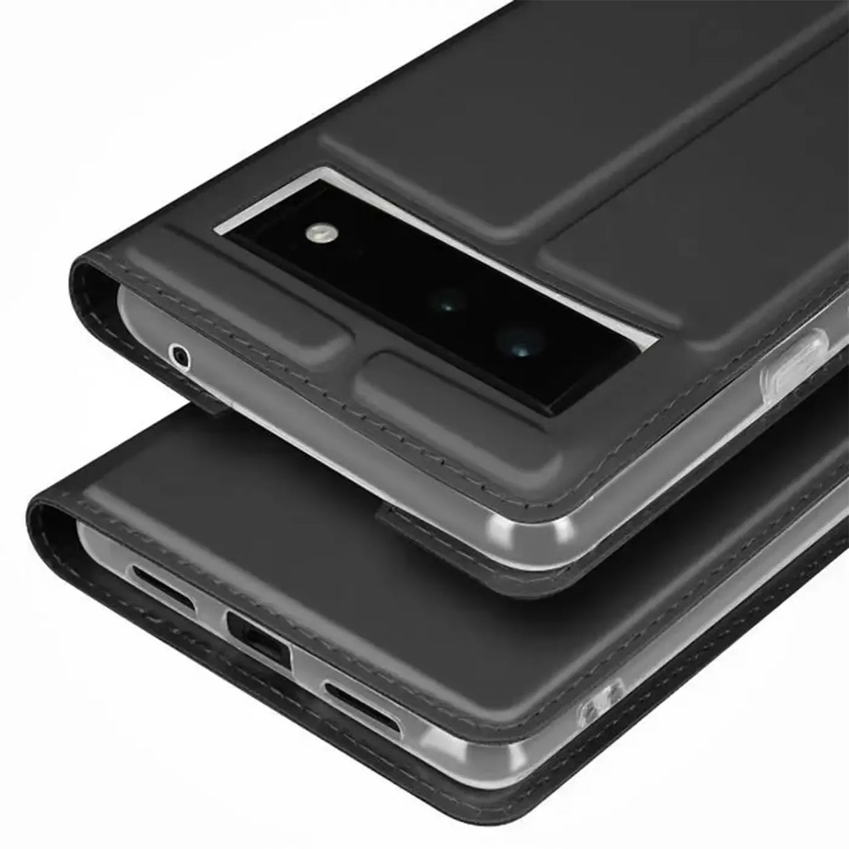 Magnetische Klapphülle für Google Pixel 6 Pro, schneller Zugriff