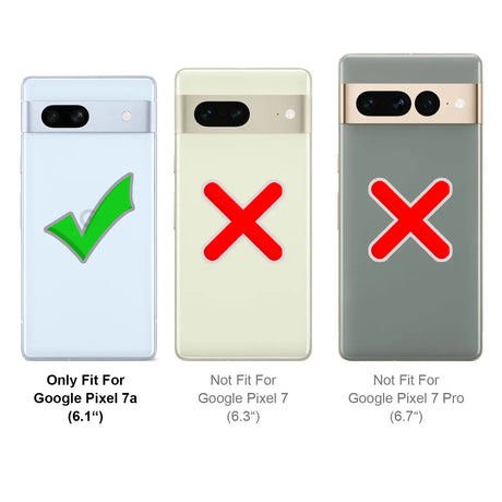 Magnetische Klapphülle für Google Pixel 7a, schneller Zugriff