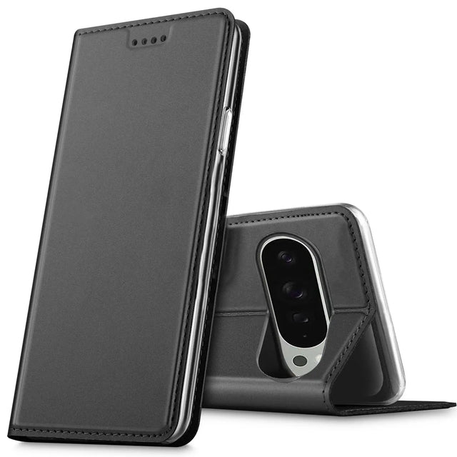 Magnetische Klapphülle für Google Pixel 9 Pro, schneller Zugriff