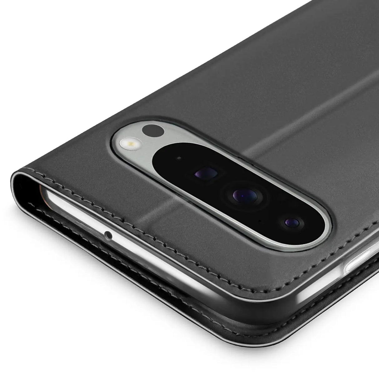 Magnetische Klapphülle für Google Pixel 9 Pro XL, schneller Zugriff