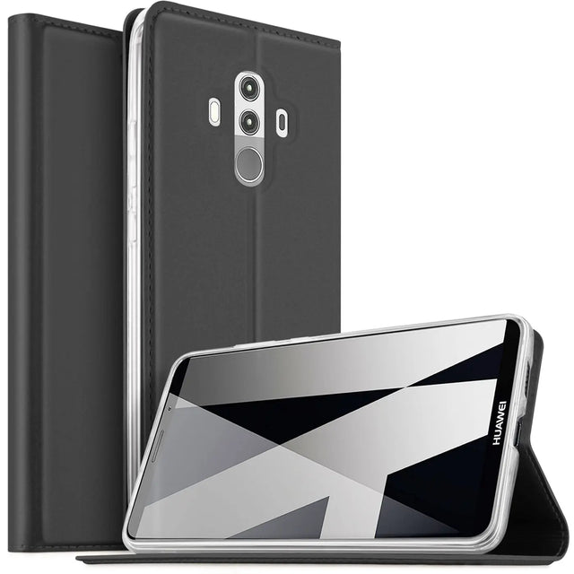 Magnetische Klapphülle für Huawei Mate 10 Pro, schneller Zugriff
