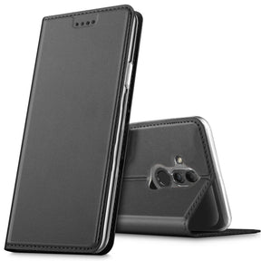 Magnetische Klapphülle für Huawei Mate 20 Lite, schneller Zugriff