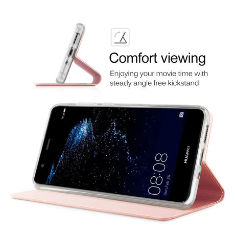 Magnetische Klapphülle für Huawei P10 Lite, schneller Zugriff