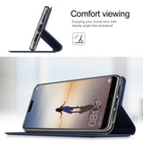 Magnetische Klapphülle für Huawei P20, schneller Zugriff