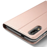 Magnetische Klapphülle für Huawei P20, schneller Zugriff