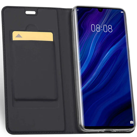 Magnetische Klapphülle für Huawei P30 Pro, schneller Zugriff