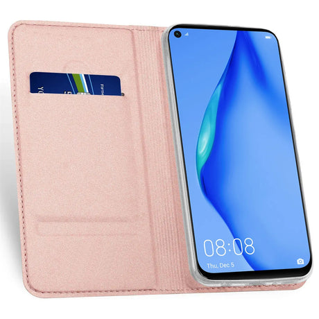 Magnetische Klapphülle für Huawei P40 Lite, schneller Zugriff