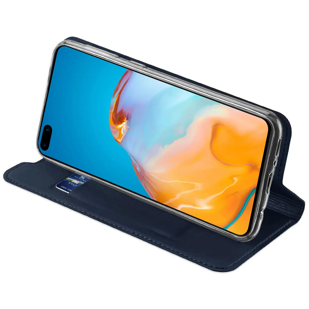 Magnetische Klapphülle für Huawei P40 Pro, schneller Zugriff
