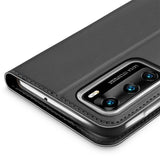 Magnetische Klapphülle für Huawei P40, schneller Zugriff