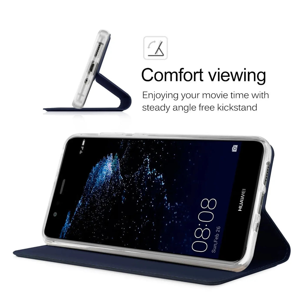 Magnetische Klapphülle für Huawei P9, schneller Zugriff