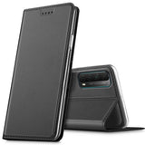 Magnetische Klapphülle für Huawei P Smart 2021, schneller Zugriff