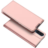 iPhone 11 Pro Max Klapphülle in Rosegold mit Kartenfächern und Schutz