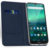 Magnetische Klapphülle für Nokia 2.3, schneller Zugriff