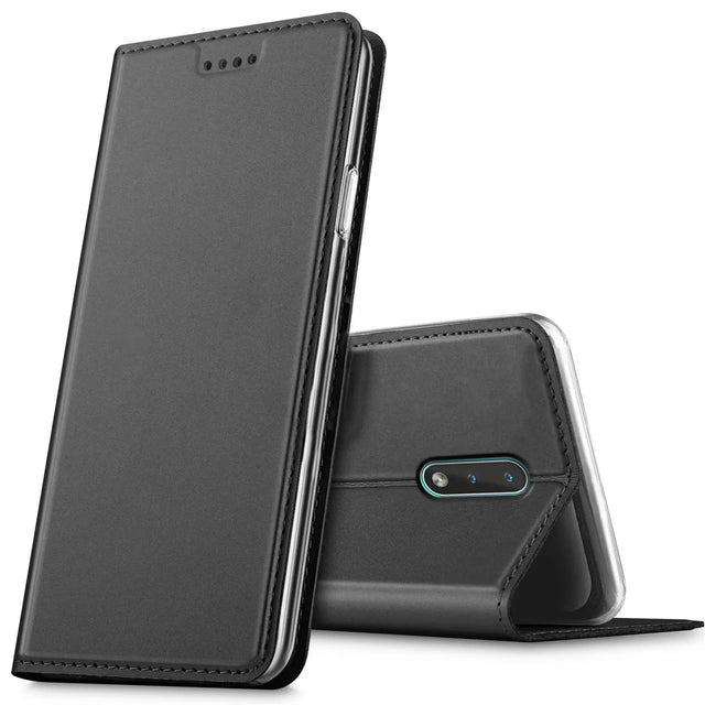 Magnetische Klapphülle für Nokia 2.3, schneller Zugriff