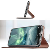 Magnetische Klapphülle für Nokia 3.4, schneller Zugriff