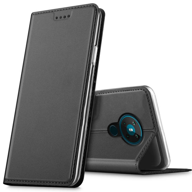 Magnetische Klapphülle für Nokia 3.4, schneller Zugriff