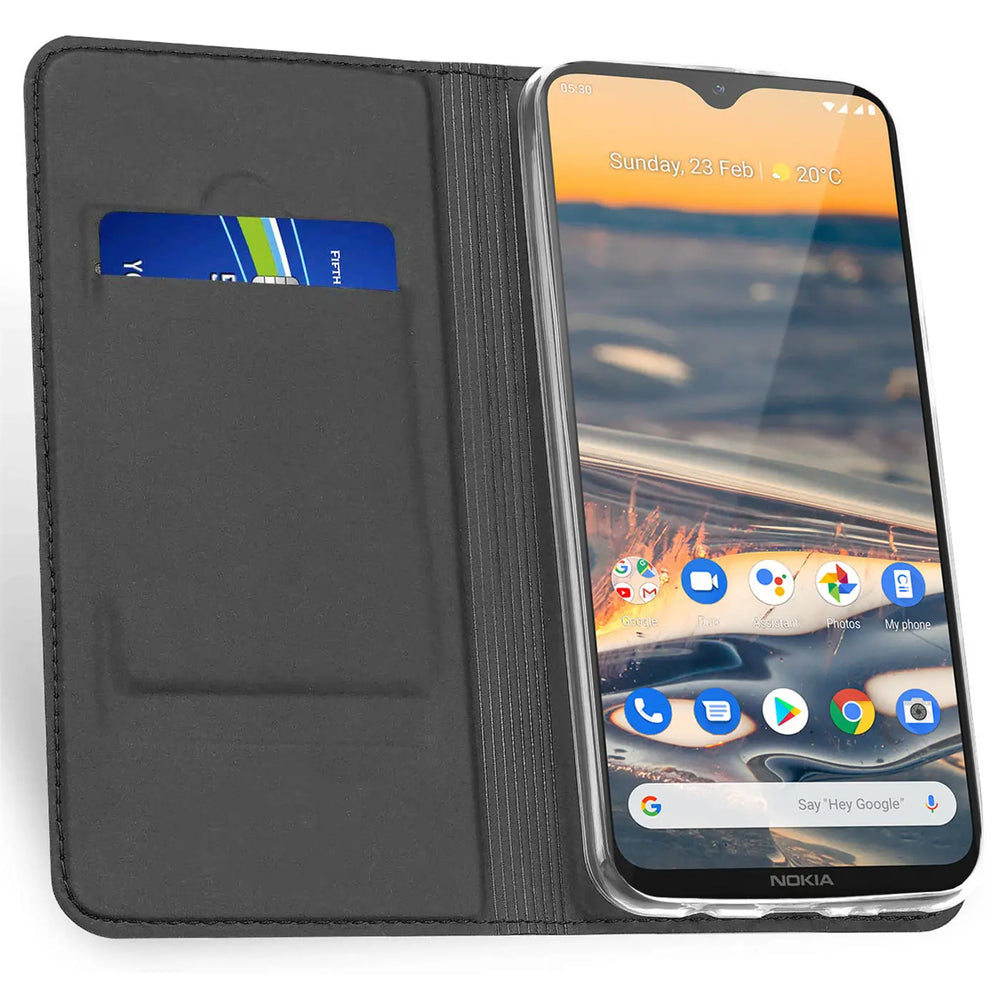 Magnetische Klapphülle für Nokia 5.3, schneller Zugriff