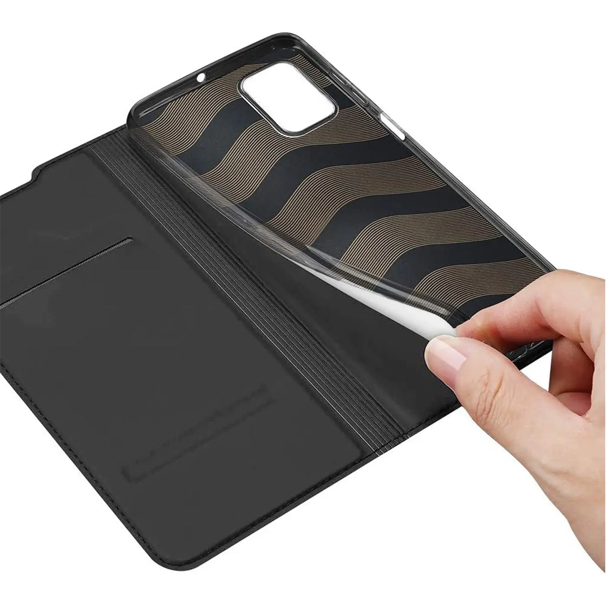 Magnetische Klapphülle für Nokia G60 5G, schneller Zugriff