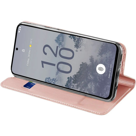 Magnetische Klapphülle für Nokia X30 5G, schneller Zugriff