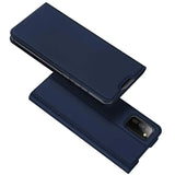 Magnetische Klapphülle für Samsung Galaxy A02S, schneller Zugriff