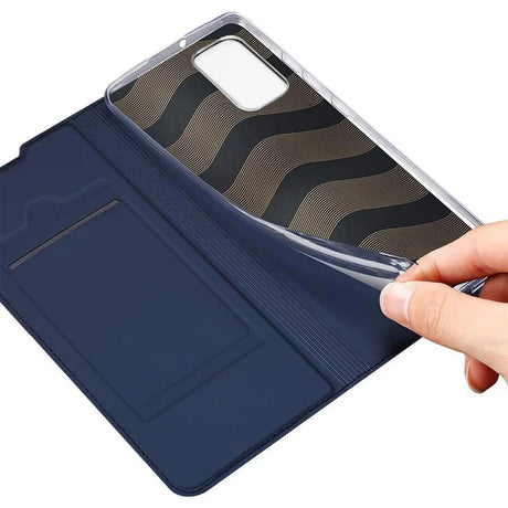 Magnetische Klapphülle für Samsung Galaxy A02S, schneller Zugriff