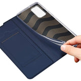 Magnetische Klapphülle für Samsung Galaxy A03s, schneller Zugriff