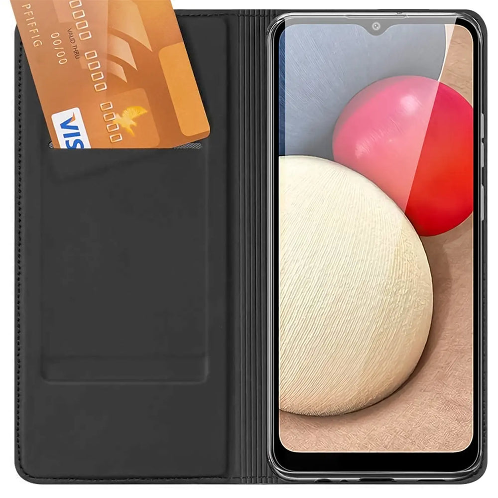 Magnetische Klapphülle für Samsung Galaxy A03s, schneller Zugriff
