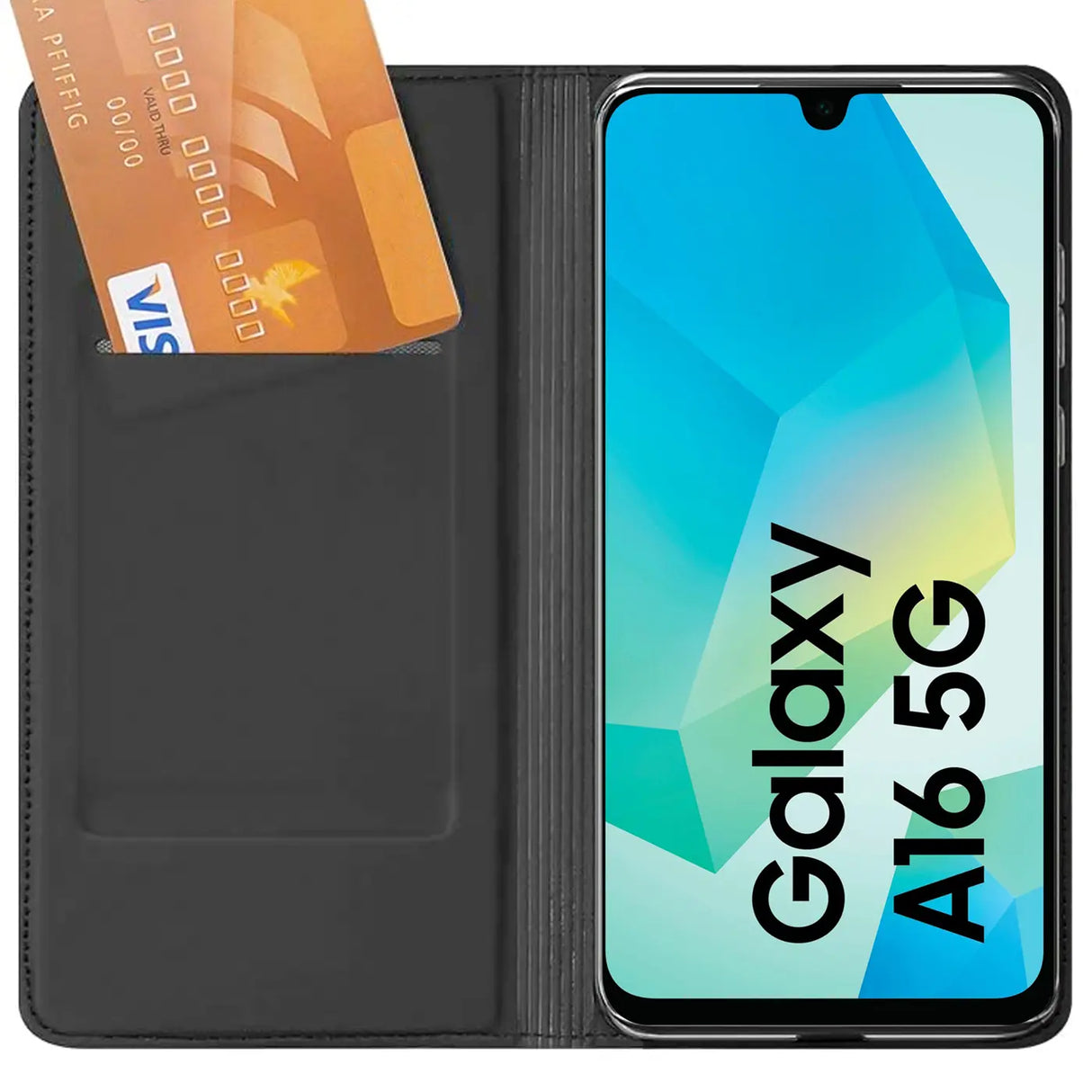 Magnetische Klapphülle für Samsung Galaxy A16 5G, schneller Zugriff