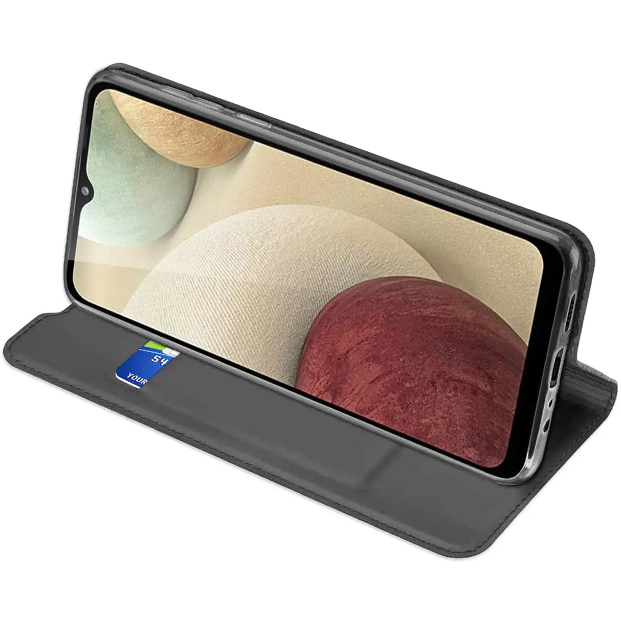 Magnetische Klapphülle für Samsung Galaxy A22 4G / M32 / M22, schneller Zugriff