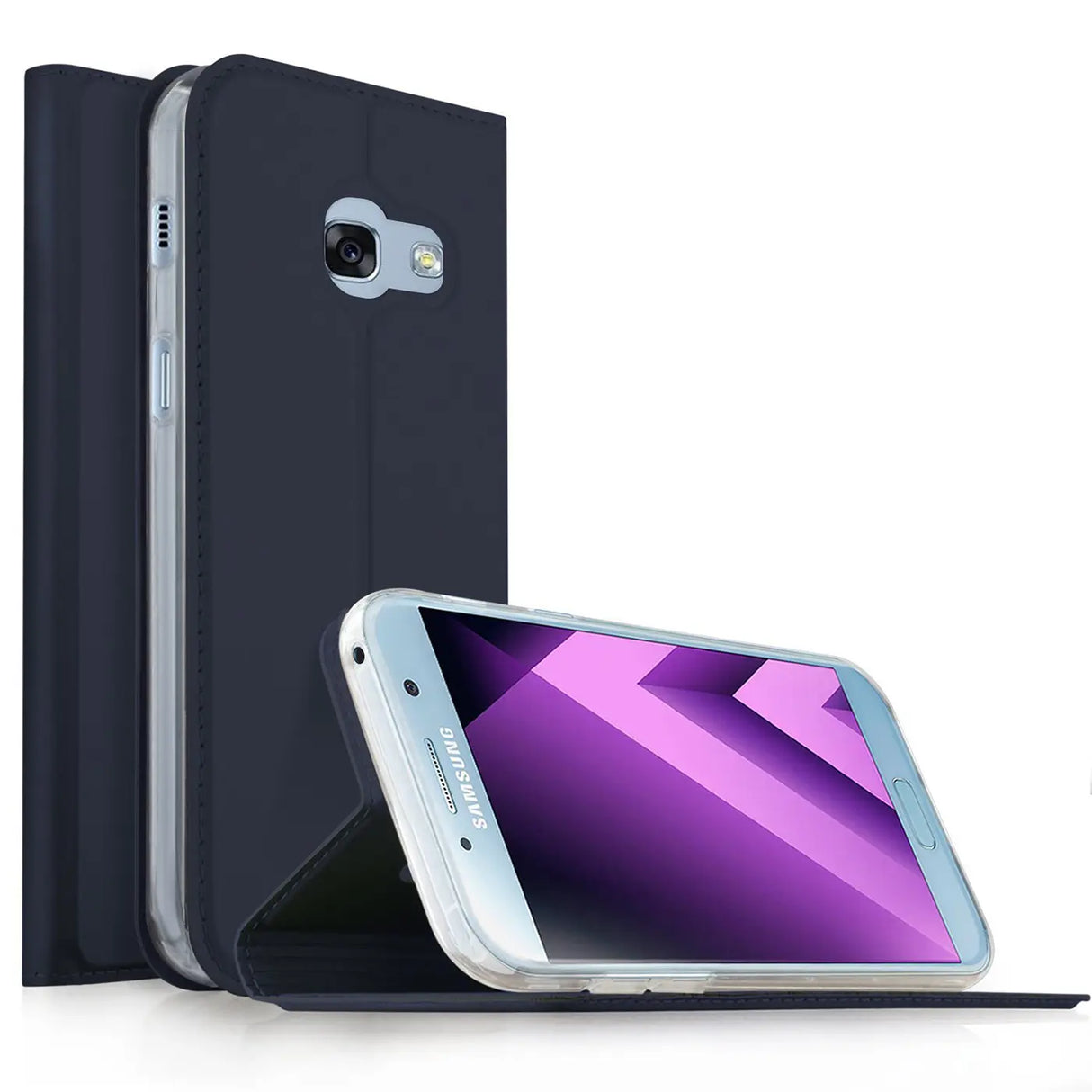 Magnetische Klapphülle für Samsung Galaxy A3 2017, schneller Zugriff