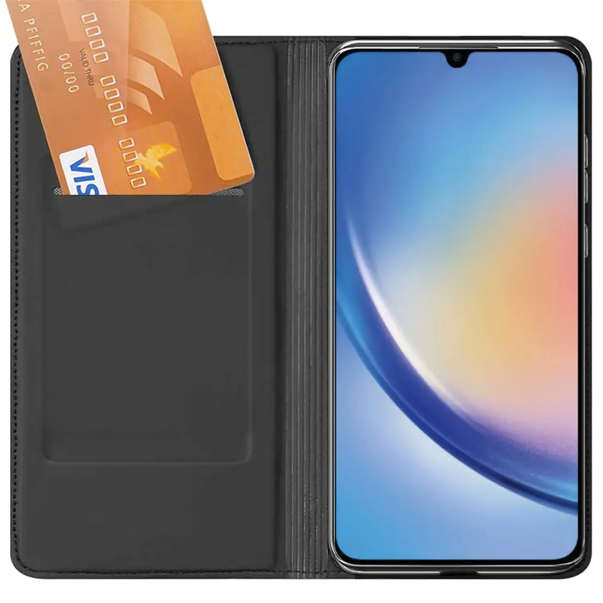 Magnetische Klapphülle für Samsung Galaxy A54 5G, schneller Zugriff