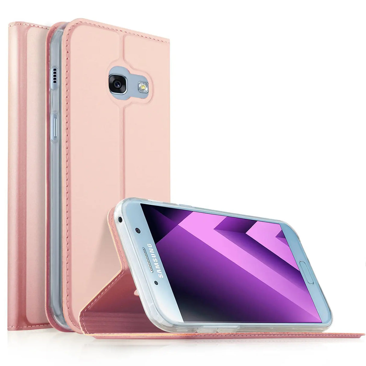Magnetische Klapphülle für Samsung Galaxy A5 2017, schneller Zugriff
