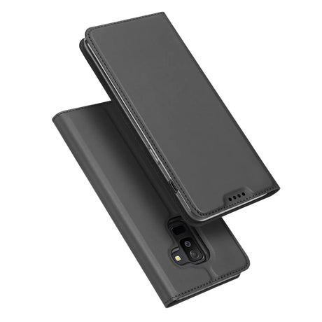 Magnetische Klapphülle für Samsung Galaxy A6 Plus, schneller Zugriff