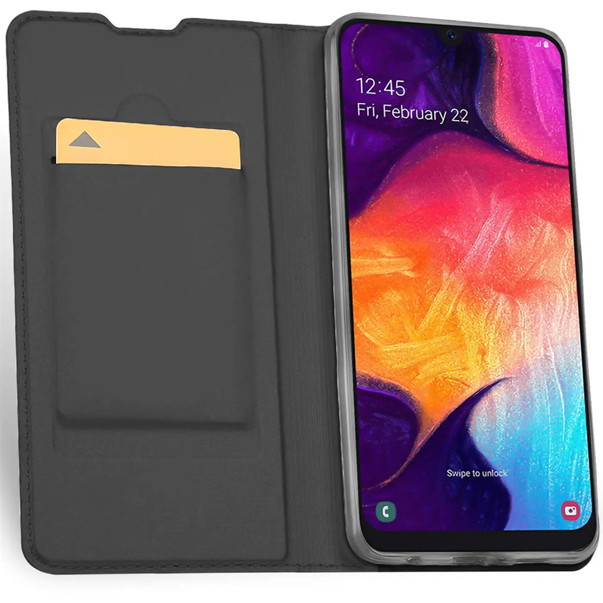 Magnetische Klapphülle für Samsung Galaxy A70 / A70s, schneller Zugriff