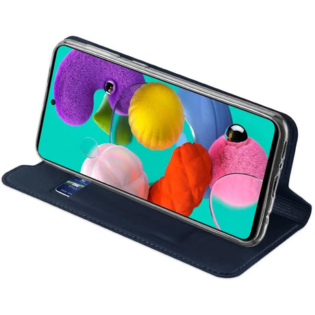 Magnetische Klapphülle für Samsung Galaxy A71, schneller Zugriff
