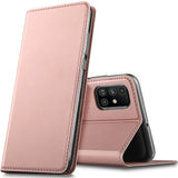 Magnetische Klapphülle für Samsung Galaxy A71, schneller Zugriff