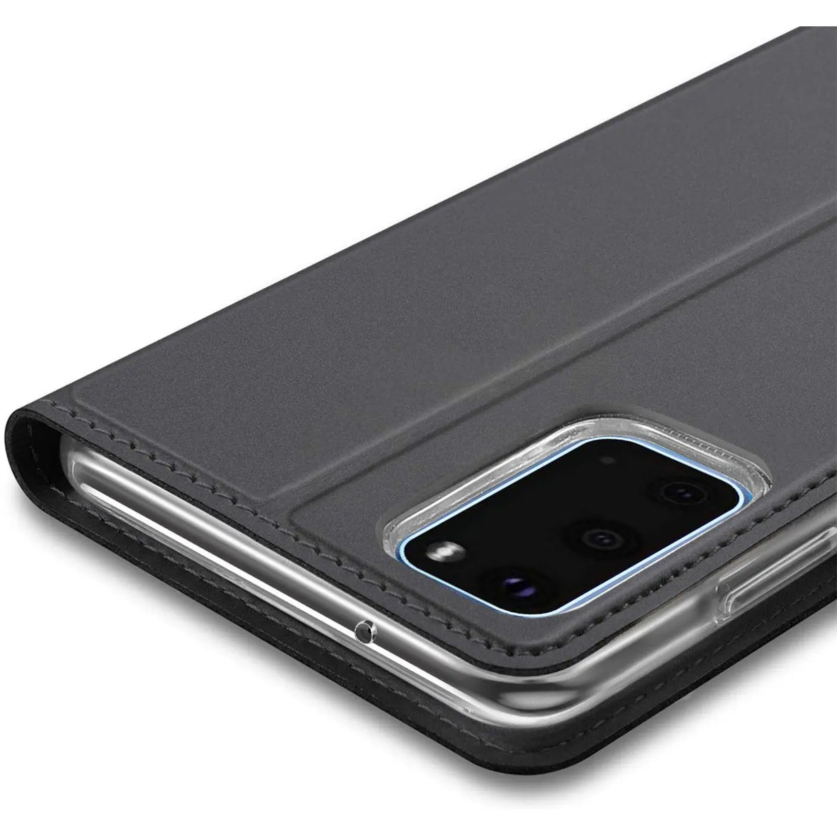Magnetische Klapphülle für Samsung Galaxy A71, schneller Zugriff