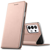 Magnetische Klapphülle für Samsung Galaxy A72, schneller Zugriff