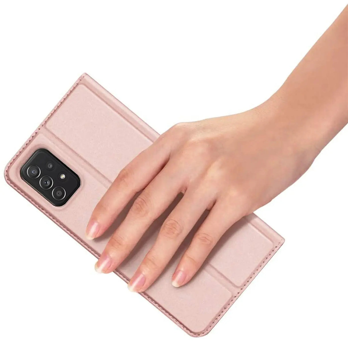 Magnetische Klapphülle für Samsung Galaxy A72, schneller Zugriff