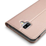 Magnetische Klapphülle für Samsung Galaxy J6 Plus, schneller Zugriff