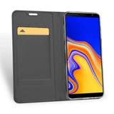 Magnetische Klapphülle für Samsung Galaxy J6 Plus, schneller Zugriff