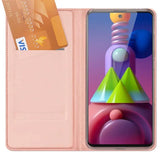 Magnetische Klapphülle für Samsung Galaxy M51, schneller Zugriff