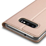 Magnetische Klapphülle für Samsung Galaxy S10 Plus, schneller Zugriff