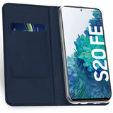 Magnetische Klapphülle für Samsung Galaxy S20 FE, schneller Zugriff