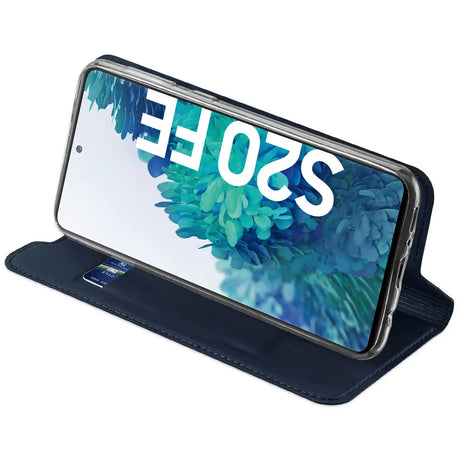 Magnetische Klapphülle für Samsung Galaxy S20 FE, schneller Zugriff
