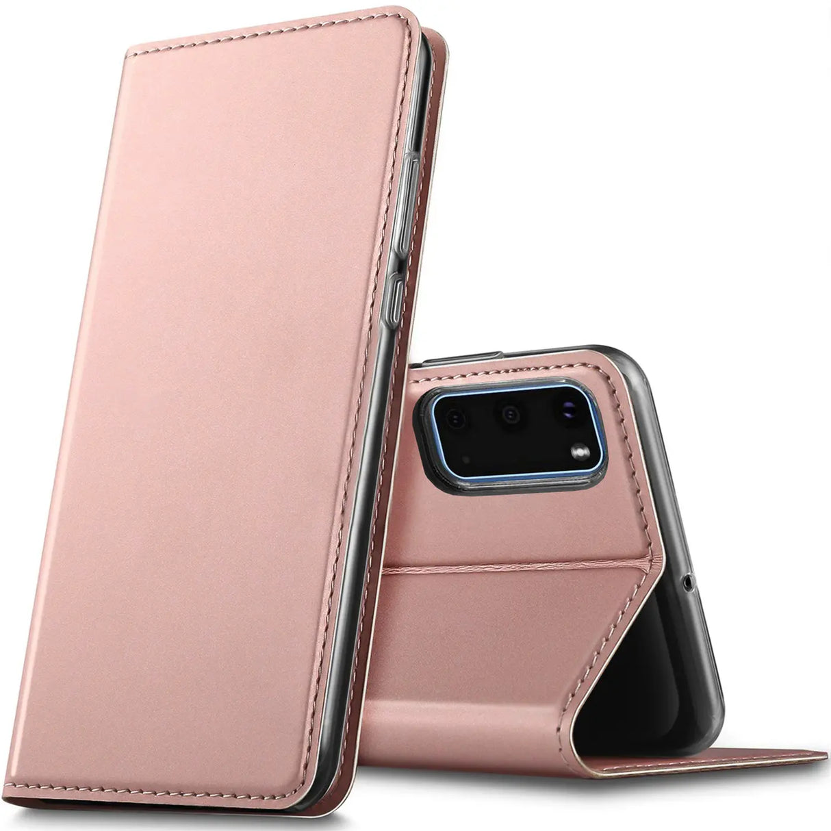 Magnetische Klapphülle für Samsung Galaxy S20, schneller Zugriff